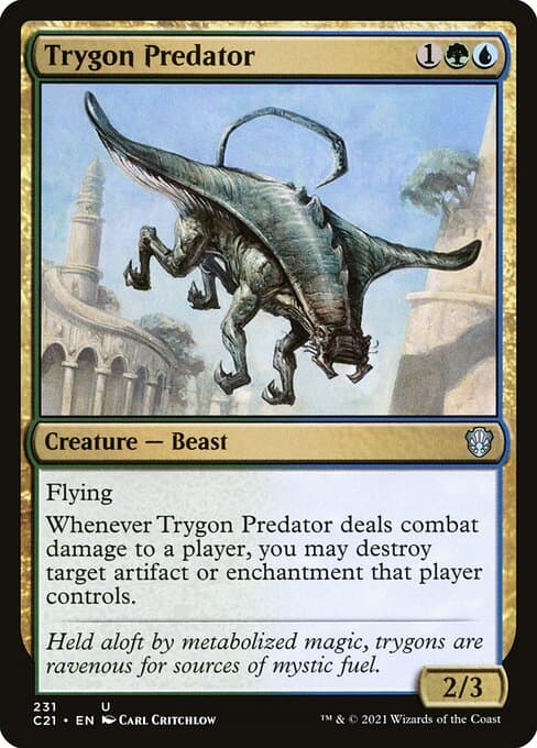 Trygon Predator from Commander 2021 (Uncommon)