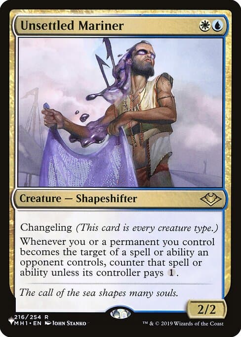 Unsettled Mariner from The List (Rare)