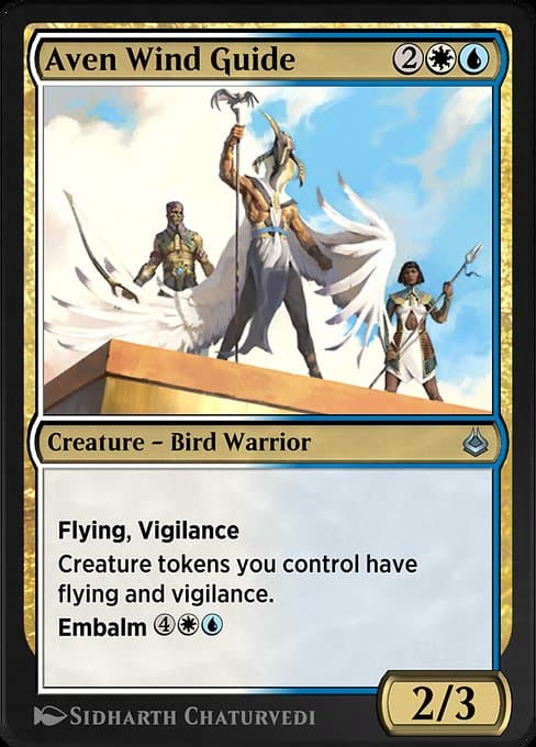 Aven Wind Guide from Amonkhet Remastered (Uncommon)