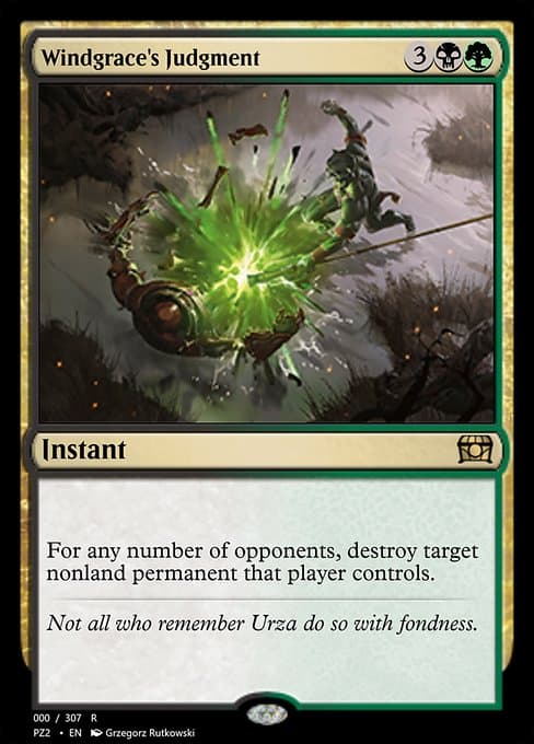 Windgrace's Judgment from Treasure Chest (Rare)