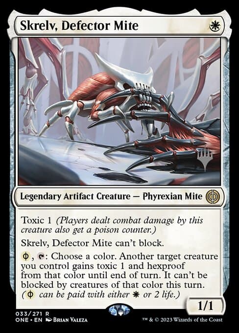 Skrelv, Defector Mite from Phyrexia: All Will Be One Promos (Rare)