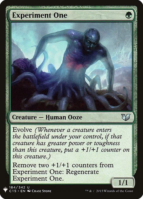 Experiment One from The List (Uncommon)