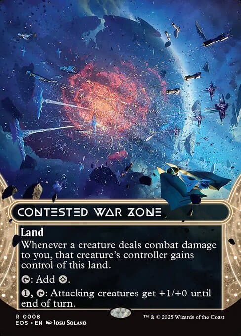 Contested War Zone from Edge of Eternities: Stellar Sights (Rare)