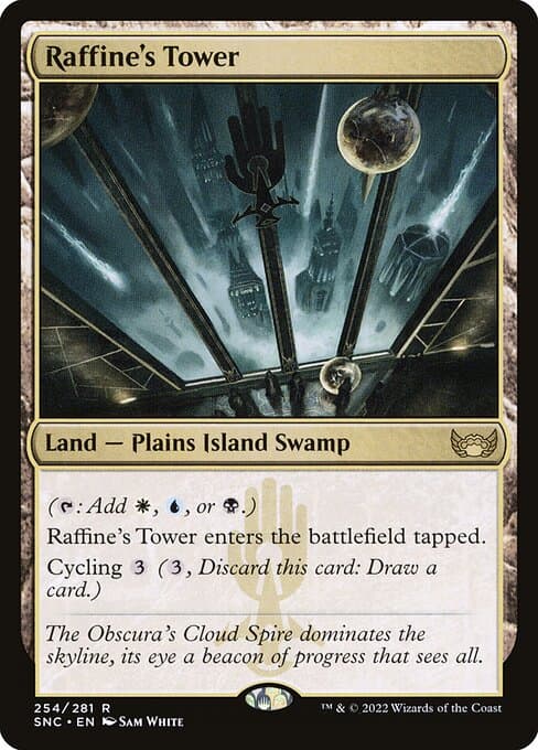 Raffine's Tower from Streets of New Capenna (Rare)