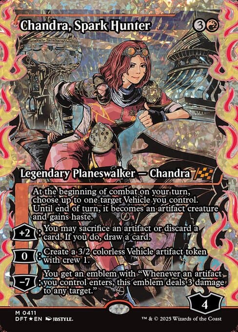 Chandra, Spark Hunter from Aetherdrift (Mythic)