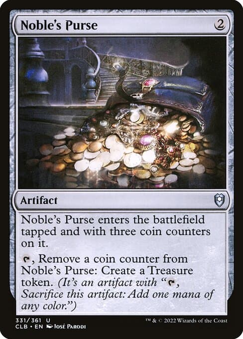 Noble's Purse from Commander Legends: Battle for Baldur's Gate (Uncommon)