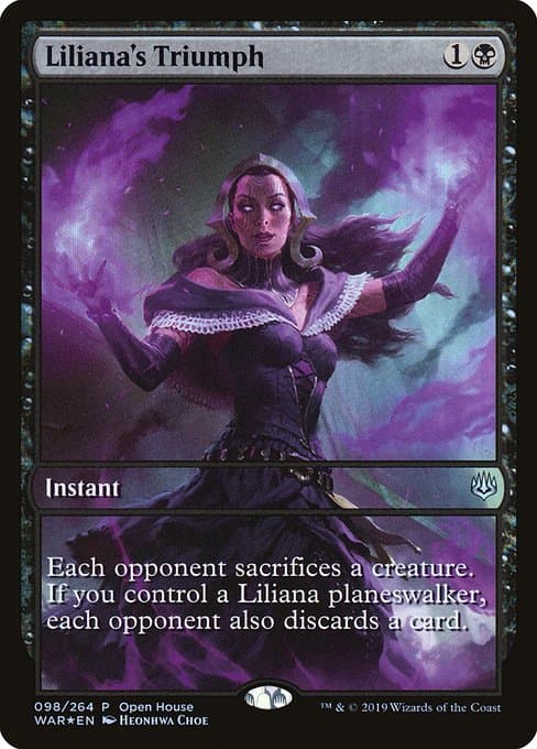 Liliana's Triumph from War of the Spark Promos (Uncommon)