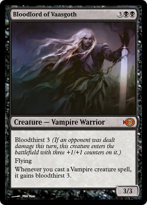 Bloodlord of Vaasgoth from Magic Online Promos (Mythic)