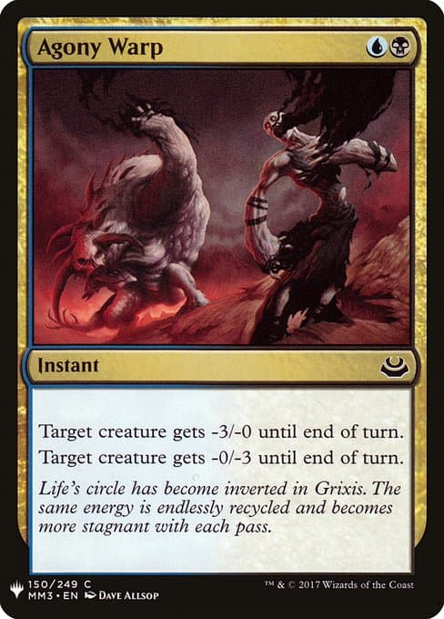 Agony Warp from The List (Common)