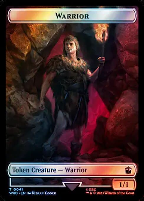 Warrior from Doctor Who Tokens (Common)