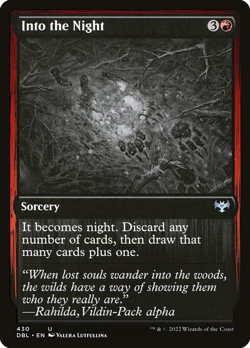 Into the Night from Innistrad: Double Feature (Uncommon)
