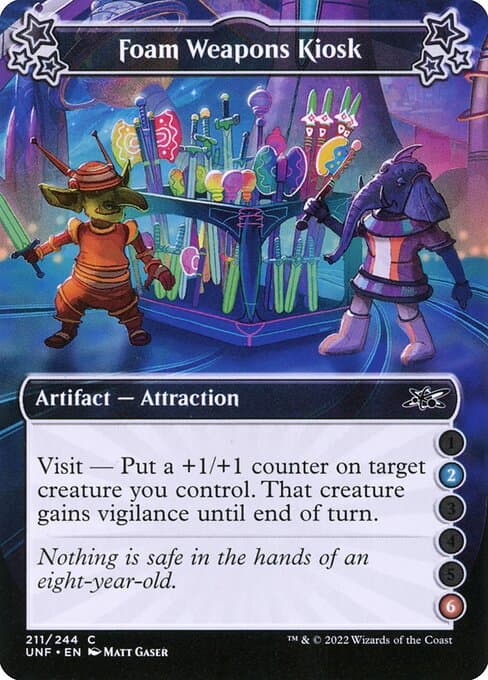 Foam Weapons Kiosk from Unfinity (Common)