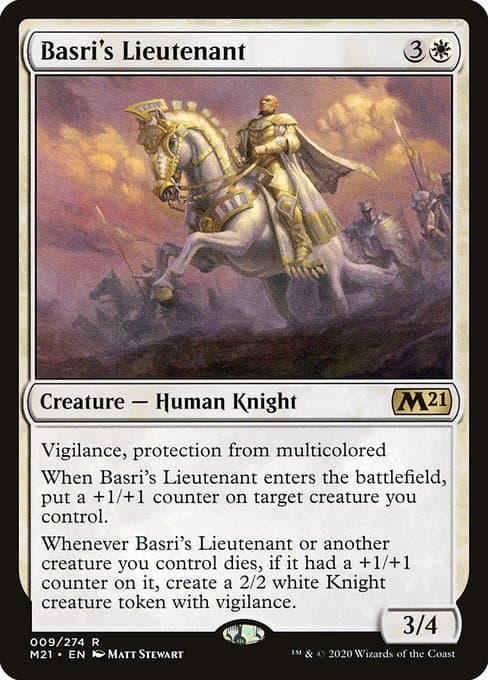 Basri's Lieutenant from Core Set 2021 (Rare)