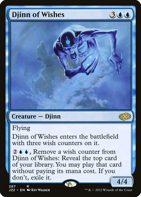 Djinn of Wishes from Jumpstart 2022 (Rare)