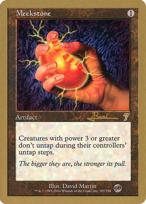 Meekstone from World Championship Decks 2001 (Rare)