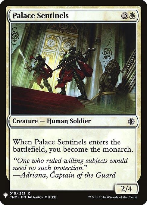 Palace Sentinels from The List (Common)