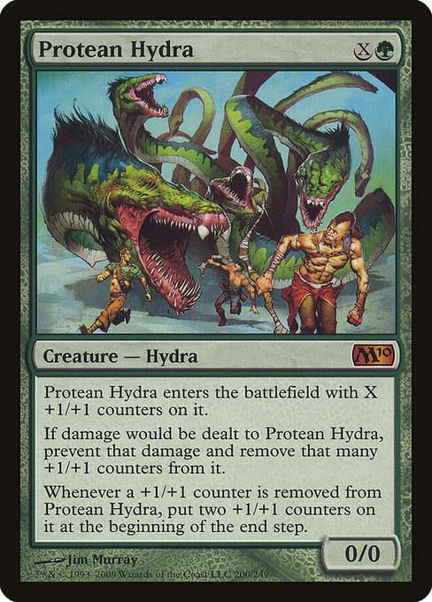 Protean Hydra from Magic 2010 (Mythic)