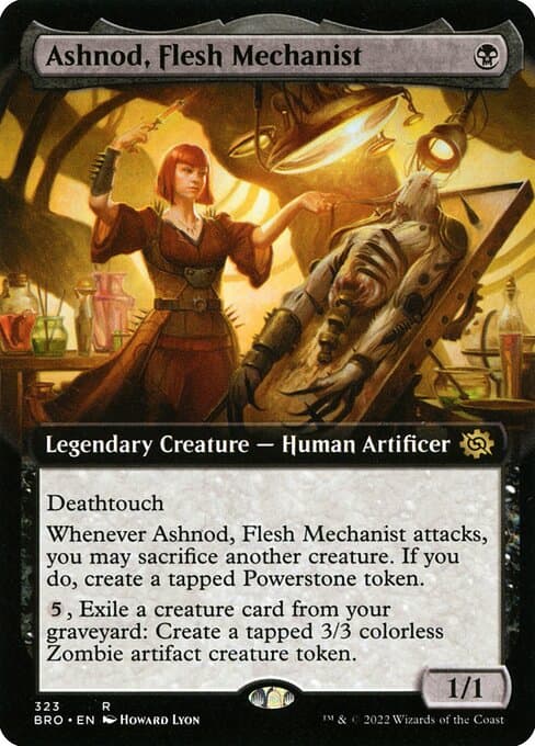 Ashnod, Flesh Mechanist from The Brothers' War (Rare)