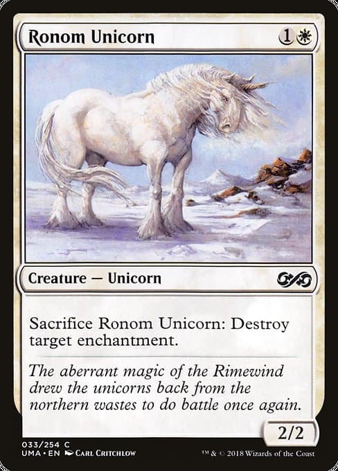 Ronom Unicorn from Ultimate Masters (Common)
