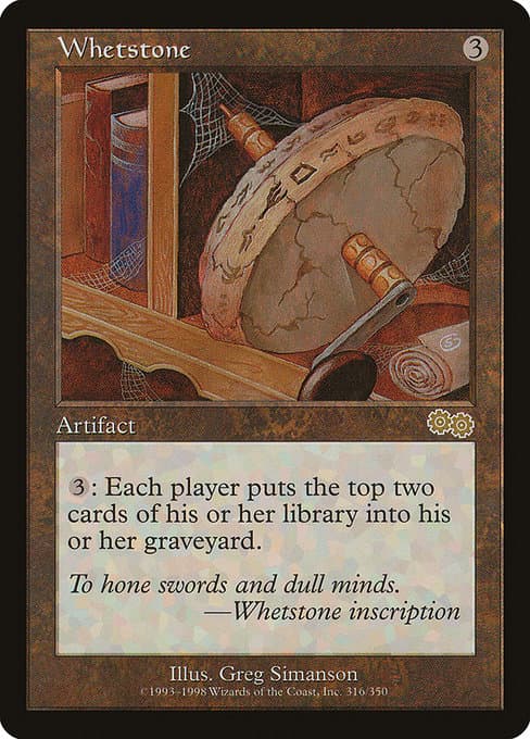 Whetstone from Urza's Saga (Rare)