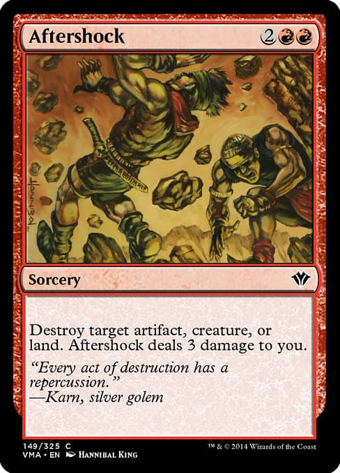 Aftershock from Vintage Masters (Common)