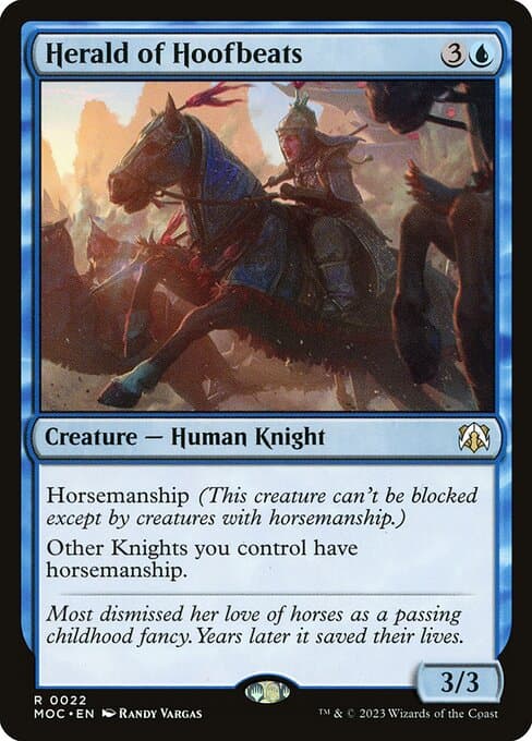 Herald of Hoofbeats (Rare)