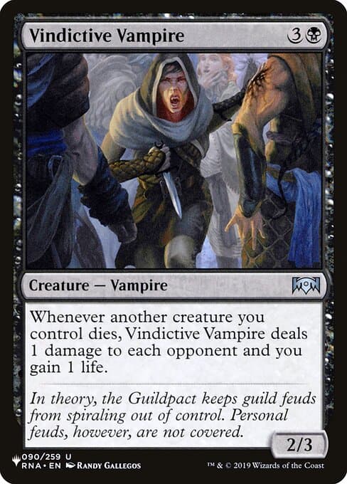 Vindictive Vampire from The List (Uncommon)