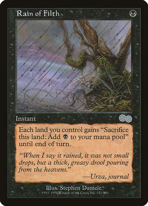 Rain of Filth from Urza's Saga (Uncommon)