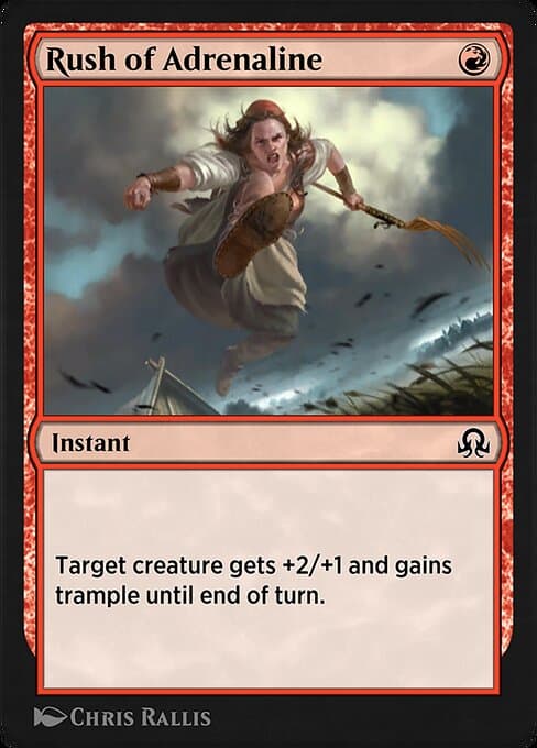 Rush of Adrenaline from Shadows over Innistrad Remastered (Common)