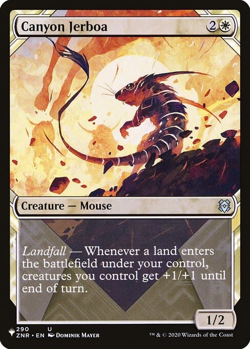 Canyon Jerboa from The List (Uncommon)