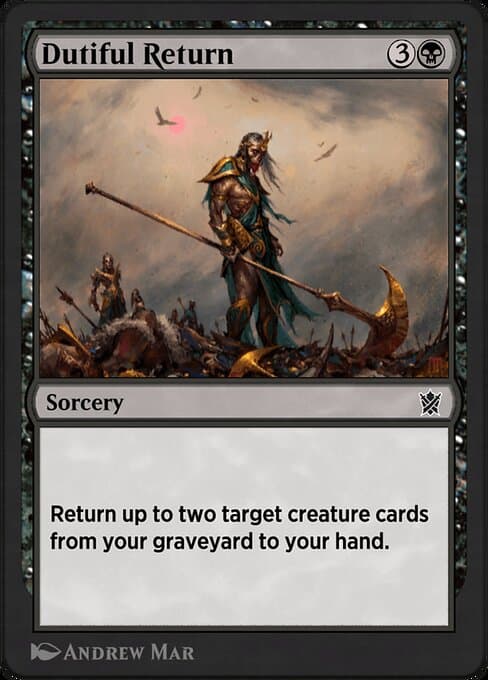 Dutiful Return from Khans of Tarkir (Common)