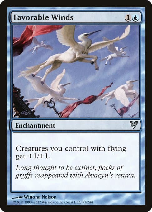 Favorable Winds from Avacyn Restored (Uncommon)