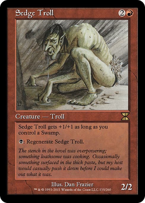 Sedge Troll from Masters Edition IV (Rare)