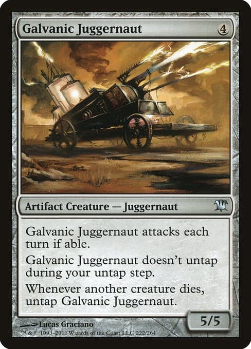Galvanic Juggernaut from Innistrad (Uncommon)