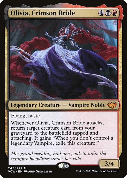 Olivia, Crimson Bride from Innistrad: Crimson Vow (Mythic)