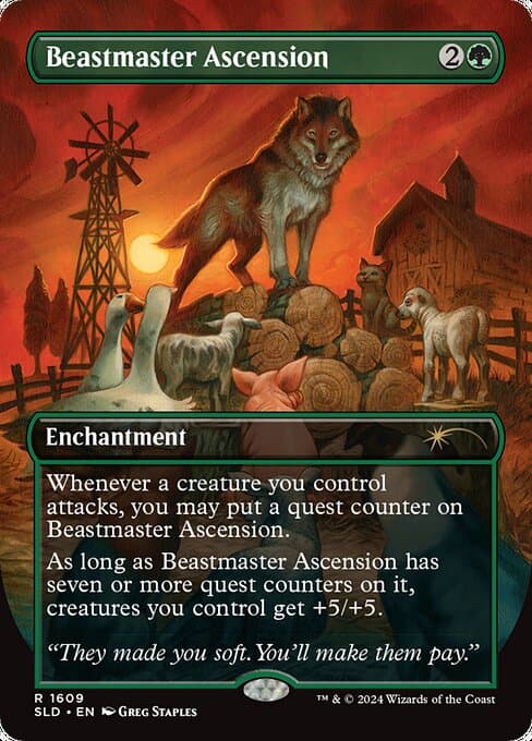 Beastmaster Ascension from Secret Lair Drop (Rare)