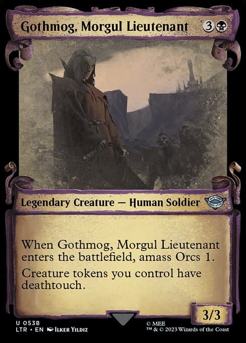 Gothmog, Morgul Lieutenant from The Lord of the Rings: Tales of Middle-earth (Uncommon)