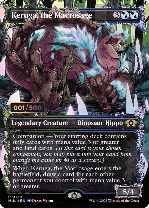 Keruga, the Macrosage from Multiverse Legends (Rare)