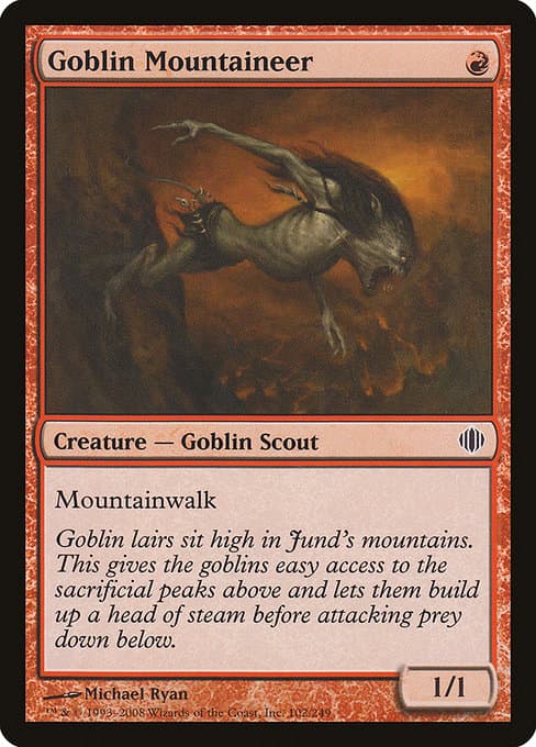 Goblin Mountaineer (Common)