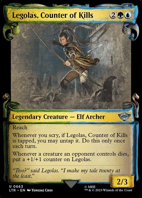 Legolas, Counter of Kills from The Lord of the Rings: Tales of Middle-earth (Uncommon)
