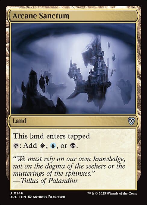 Arcane Sanctum (Uncommon)