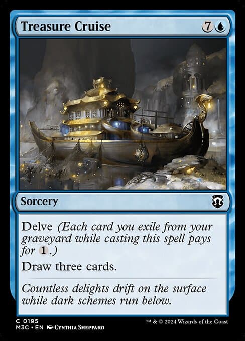 Treasure Cruise from Modern Horizons 3 Commander (Common)