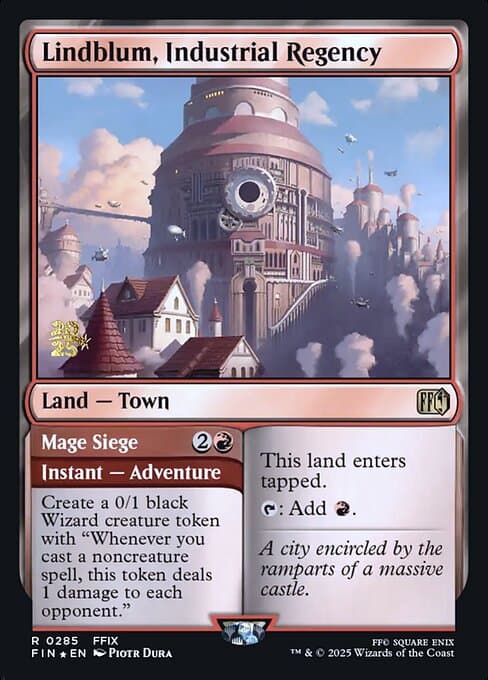 Lindblum, Industrial Regency // Mage Siege (Rare)