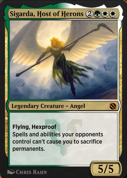 Sigarda, Host of Herons (Mythic)