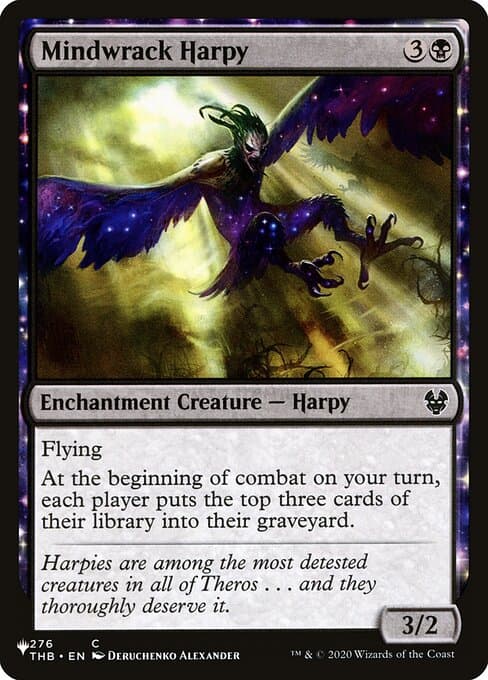 Mindwrack Harpy from The List (Common)