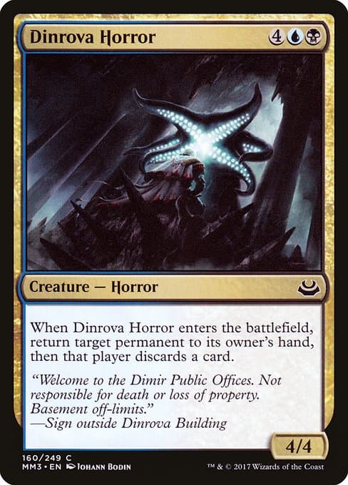 Dinrova Horror from Modern Masters 2017 (Common)