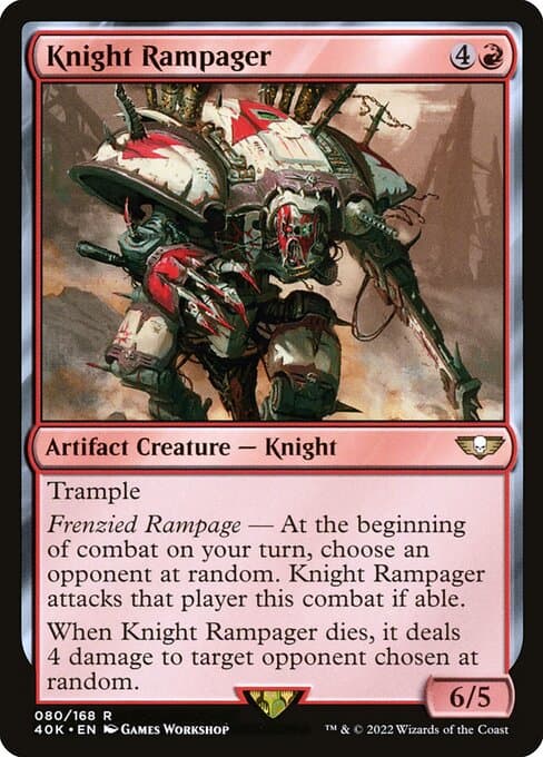 Knight Rampager (Rare)