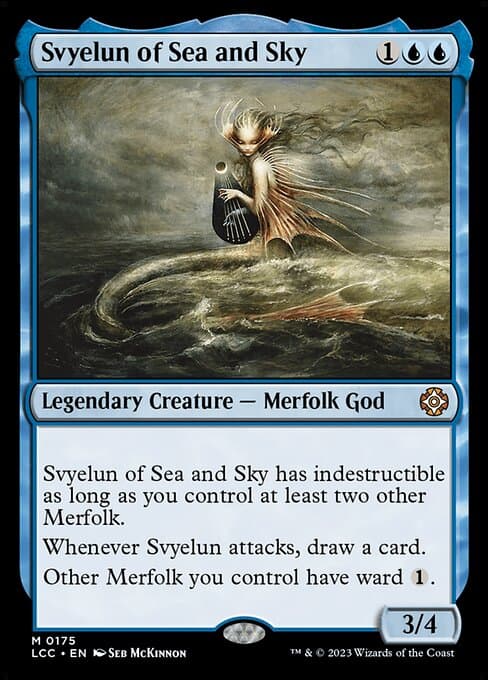 Svyelun of Sea and Sky from The Lost Caverns of Ixalan Commander (Mythic)