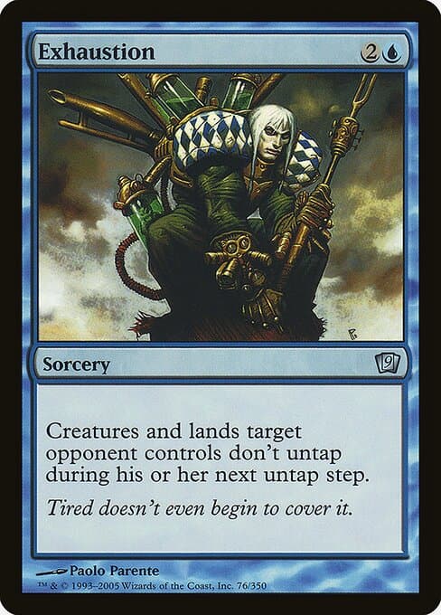 Exhaustion from Ninth Edition (Uncommon)
