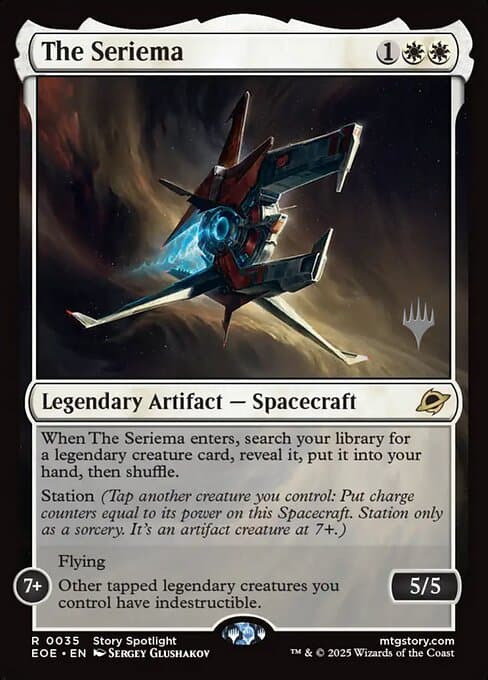 The Seriema from Edge of Eternities Promos (Rare)